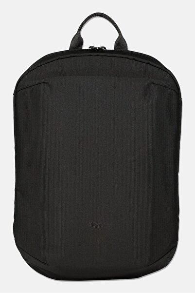 Algspar Men Brand Logo Backpack, Black