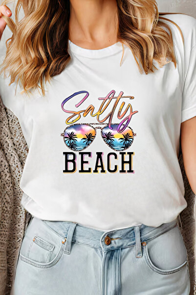 Sarah's Boutique Women's T-shirt – 100% cotton – Salty Glasses