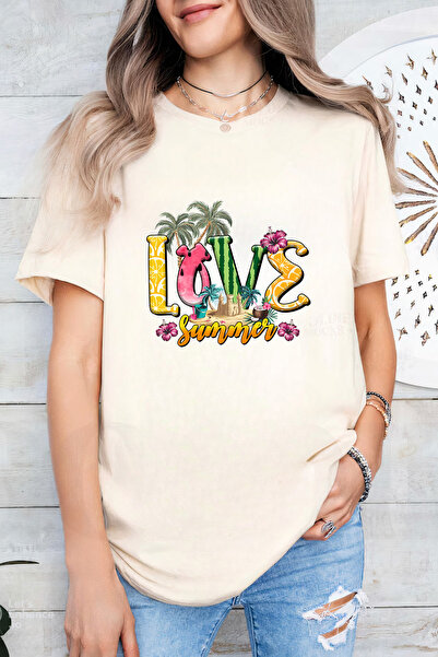 Sarah's Boutique Women's T-shirt – 100% cotton – Love Summer