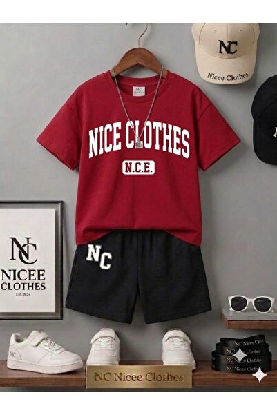 NC Nicee Clothes LETNJA DEČJA MAJICA I KRATKE PANTALONE UNISEKS (BELE LEPE OD...