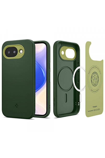 Spigen Husa MagSafe pentru Google Pixel 10a, Spigen, Caseology Nano Pop, Verd...
