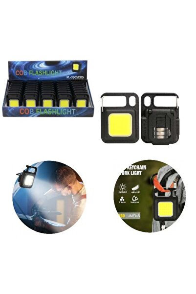 Zenorius Portable LED Flashlight 36/ Top Bottom Set Keychain Type, 6x4cm Mult...