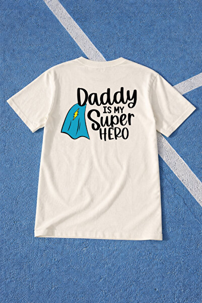 LORVEX Dad T-Shirt Father's Day Oversize 100% Cotton Printed Men's T-Shirt Co...