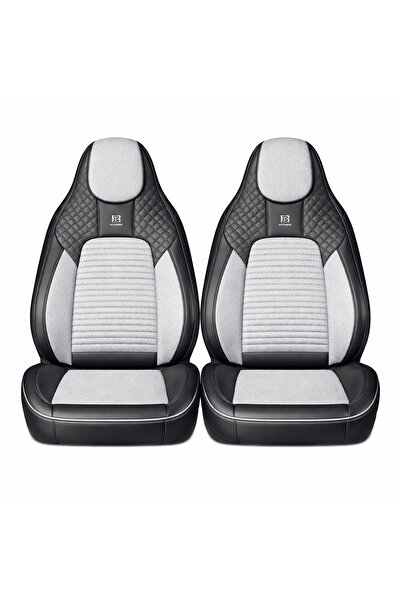 Avex Huse auto premium, model BLAZE Prime, design sportiv, universale, ergonomice, piele ecologică cu inserții textile, culoare Negru/Gri