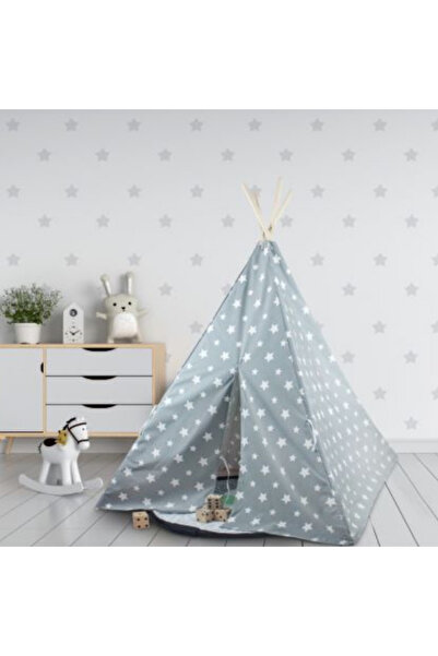 FreeON Cort Teepee Stele pentru interior și exterior – 125x125x165 cm (+3 ani)