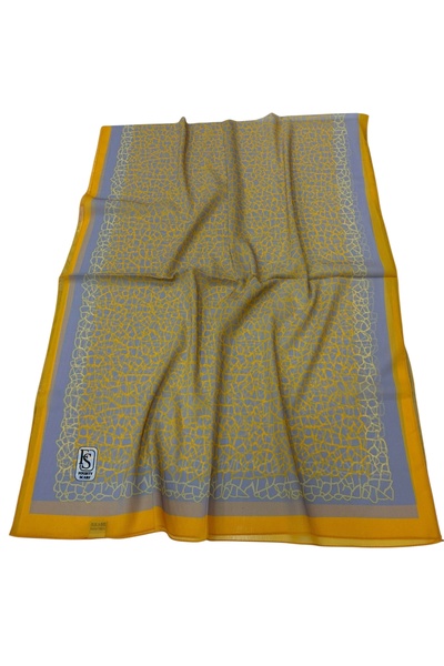 istanbul prensesleri Patterned Chiffon Shawl High-Quality Stylish Model