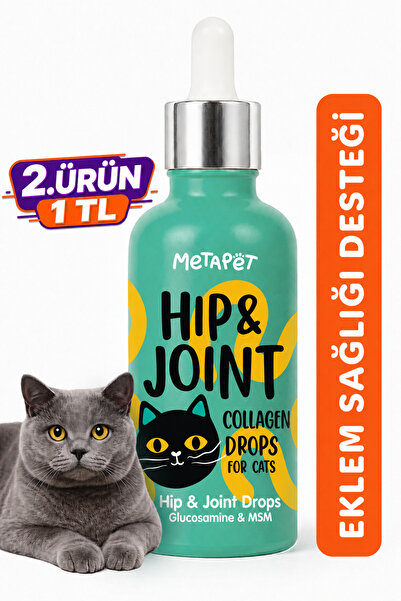 Metapet Kediler için Eklem Sağlığı Destekleyici, Güçlendirici, Glukozamin Vit...