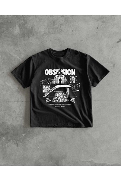 Grafftee Clothing Obsession Printed Unisex Oversize T-Shirt