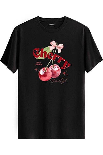 Colermi Cherry Sweet Girl Printed T-Shirt