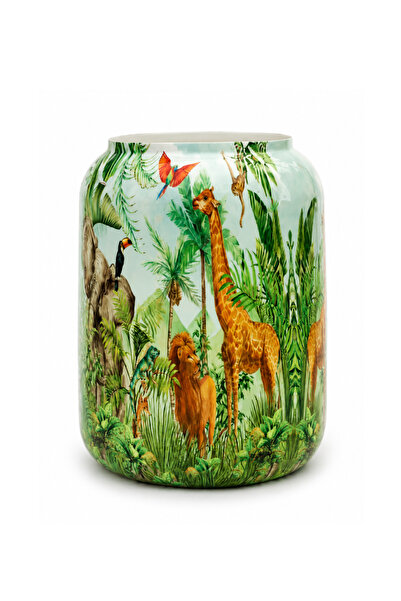 Decor Impex Animals Metal Saksı XL