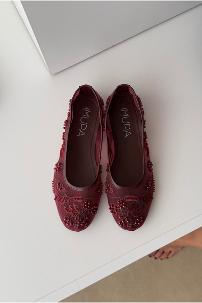 Mupa Shoes Women's Babet Bordo