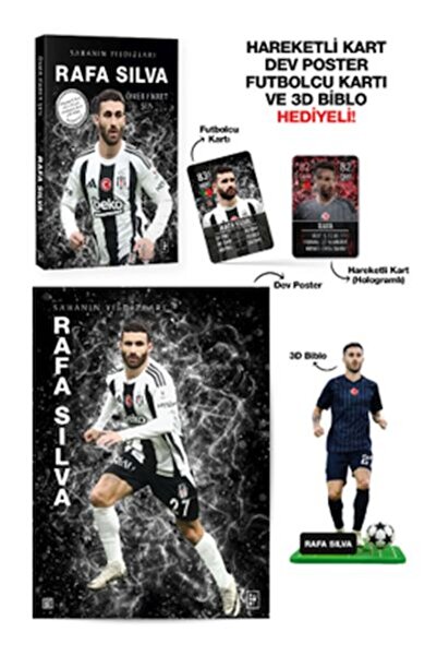 Parodi Yayınları Rafa Silva - Sahanın Yıldızları - 3D Biblo Hediyeli!