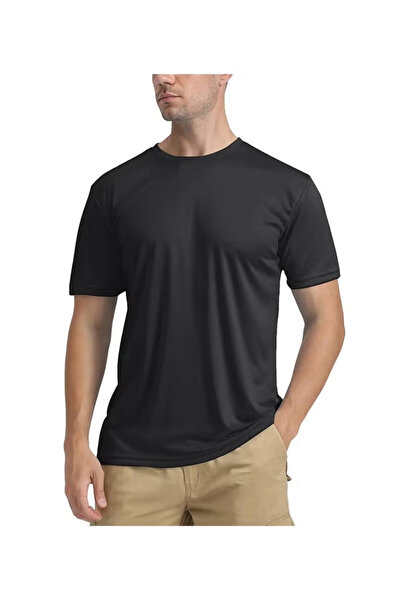 GGEROU T Shirt Men Workout Shirts Moisture Wicking Active Athletic Gym Perfor...