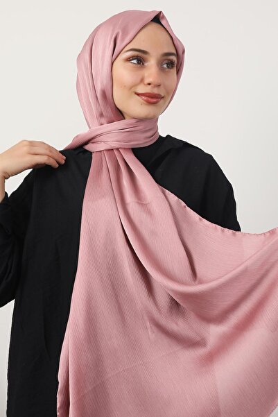 Lamia Giyim Janjan Şal Pembe
