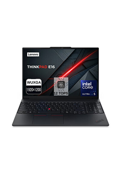 LENOVO Thinkpad E16 Gen 3 Intel Core Ultra 5 225U 16GB 512GB SSD 16" Wuxga FDOS Home 12 Tops