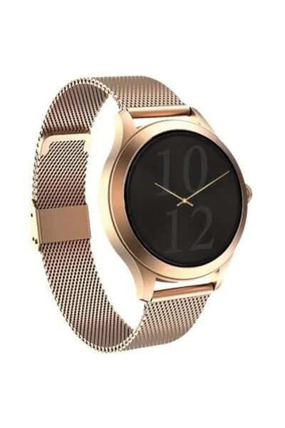 MAXCOM Ceas Smartwatch FW44 Gold 2, ecran tactil AMOLED 1.2 inch, 41mm, inox,...