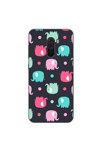 OEM Husa compatibila cu Xiaomi Pocophone F1 Silicon Gel Tpu Model Pattern Ele...