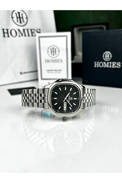 Homies HM38524S01-1 ÇELİK KORDONLU ERKEK KOL SAATİ