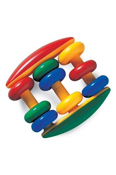 Tolo Toys TOLO бебешка сензорна играчка – Дрънкалка-абакус, дрънкалка с цветн...
