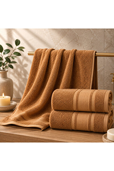 MEİSO Prosop PREMIUM MĚISO 70x140 cm din Bumbac 100% 430 g/buc cu Bordură Jac...