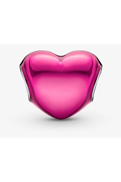 Pandora Charm tip inima Roz - Argint 925