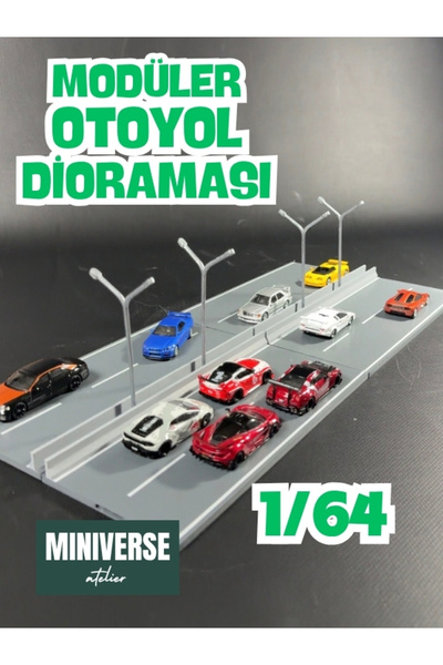 Miniverse Atelier 1/64 Modüler Otoyol Dioraması