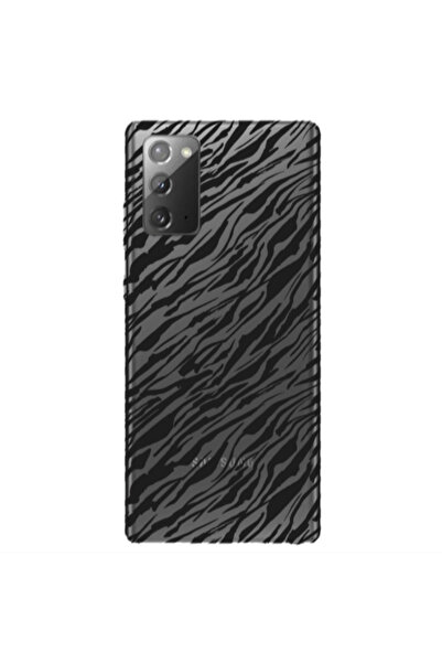 Other Samsung Note 20 Black zebra Transparent Silicone TPU Θήκη