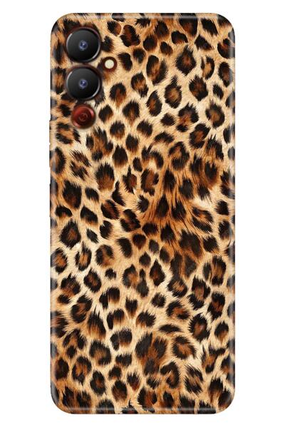 TECNO Pova Neo 2 Kılıf Afrika Leopar Temalı Desenli Darbe Emici Silikon