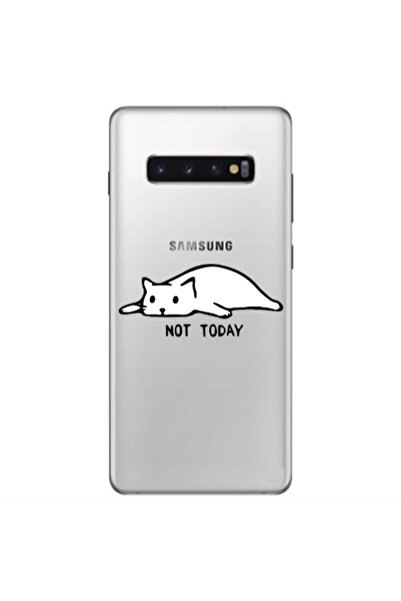 Other Samsung S10 Plus Not Today Transparent Silicone TPU Θήκη