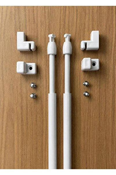 TREVO Bară pentru perdele Briz (Set de 2) (40cm + 15cm)