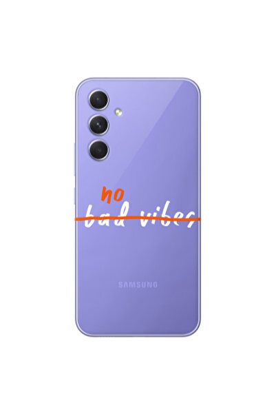 Other Samsung A36 No bad vibes 2 Transparent Silicone TPU Θήκη