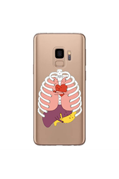 Other Samsung S9 Anatomy Transparent Silicone TPU Θήκη