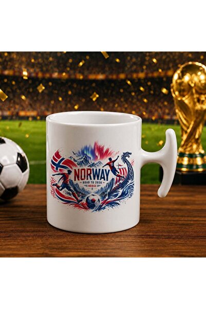Bk Gift Norway Fan-Themed 2026 World Cup Design Hammer Trophy Cup