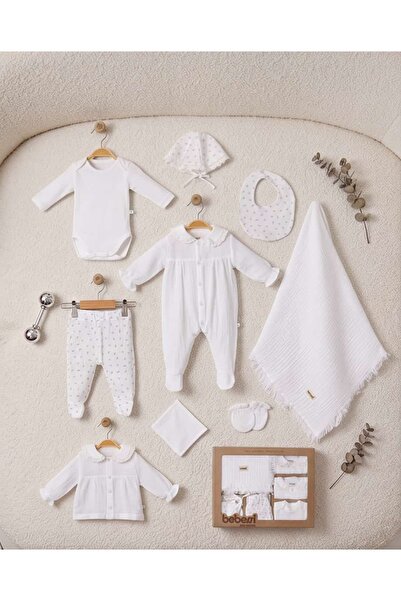 Bebessi Baby Girl 0-3 Months Little Girl 10-Piece Hospital Set