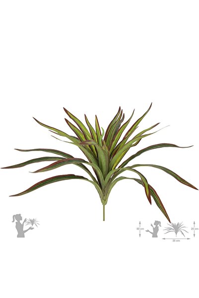 Roberto Rossi Chlorophytum artificial XS D35xH30cm cu 30 frunze GR