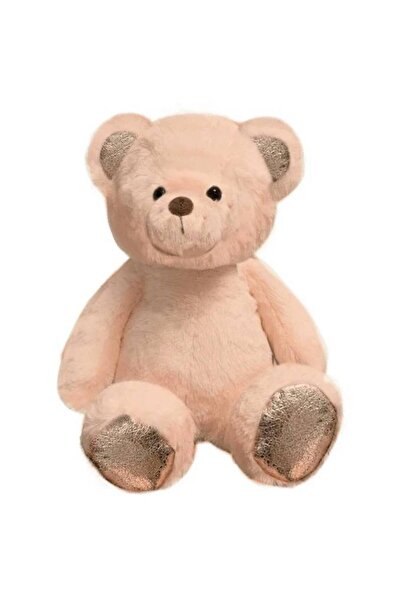 OEMS Soft Shiny Teddy Bear 18 Inch Size Beige/Light Apricot Color – Russ
