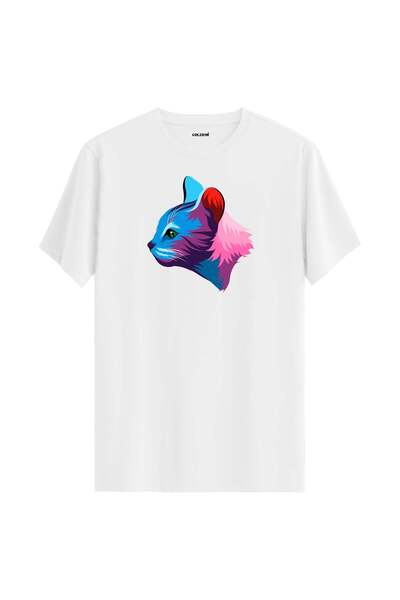 Colermi Colorful Liora Cat Printed T-Shirt