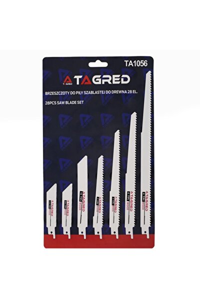 Tagred Professional Set de 28 lame de ferăstrău, Tagred TA1056, tip sabie, co...