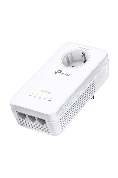 TP-LINK Powerline AV1300, Wi-Fi 5, AC1200 Dual-Band, 3 x RJ45 Gigabit - TL-WP...