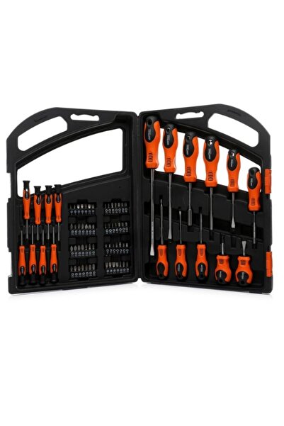 Kraft&dele Set de 75 de șurubelnițe și biți, Kraft&Dele, plate, Phillips, Torx