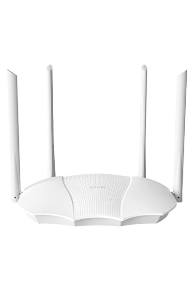 Tenda Router Wi-Fi 6, Dual Band 2.4GHz/5GHz, 574+2402Mbps, 4x6dBi, 4 porturi ...