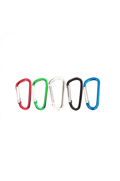 G Glixicom Top Bottom Set of 5 Aluminum Alloy Carabiners Maximum Weight 10 kg...