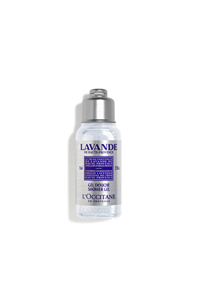 L'Occitane Lavande Parfümlü Duş Jeli, Lavanta Yağı İçeren, Seyahat Boy, 75 ml