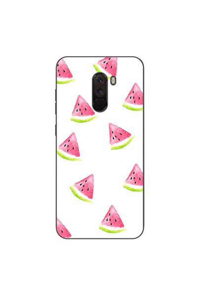 OEM Case compatible with Xiaomi Pocophone F1 Silicone Gel Tpu Pattern Summer ...