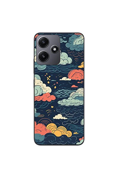 OEM Case compatible with Xiaomi Redmi 12 5G Silicon Gel Tpu Model Mystic Nigh...