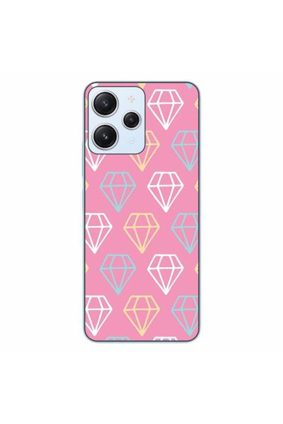OEM Case compatible with Xiaomi Redmi 12 4G Silicon Gel Tpu Model Diamond Pat...