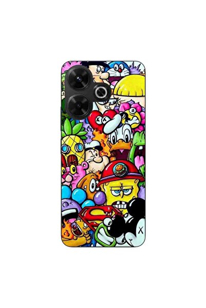 OEM Case compatible with Xiaomi Redmi 13 4G Silicone Gel Tpu Pattern Pop Art ...