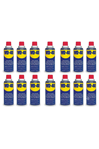 WD-40 Rust Remover and Lubricant, Made in the UK, 330 ml,12pcs