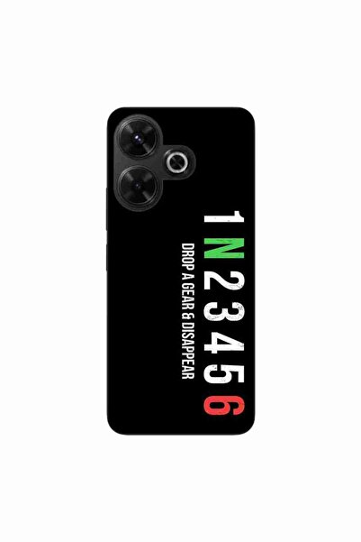 OEM Case compatible with Xiaomi Redmi 13 4G Silicon Gel Tpu Gears Model
