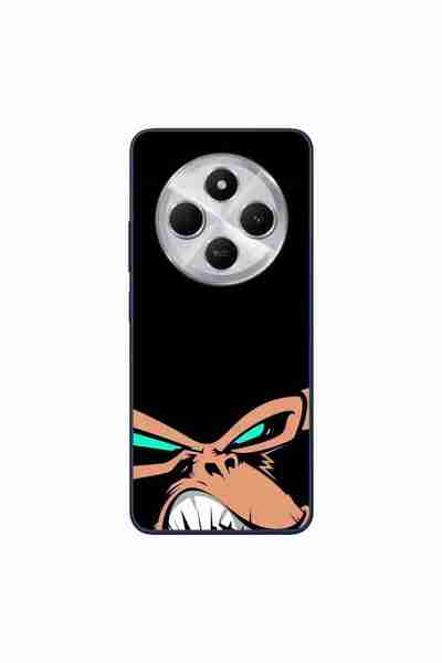 OEM Case compatible with Xiaomi Redmi 14C Silicone Gel Tpu Angry Monkey Pattern